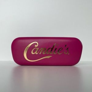 NWOT Candie’s Pink Glasses Case